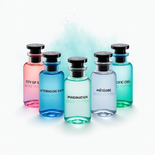 Louis Vuitton Discovery Pack full bottle image on white background – Sample this fragrance at Cologne Addicts